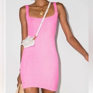🇺🇸 SALE • Hunza G Bubblegum Tank Dress